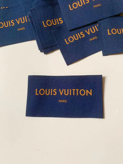 Classic Big Louis Vuitton 9x5 CM Label For Handmade Sewing Goods