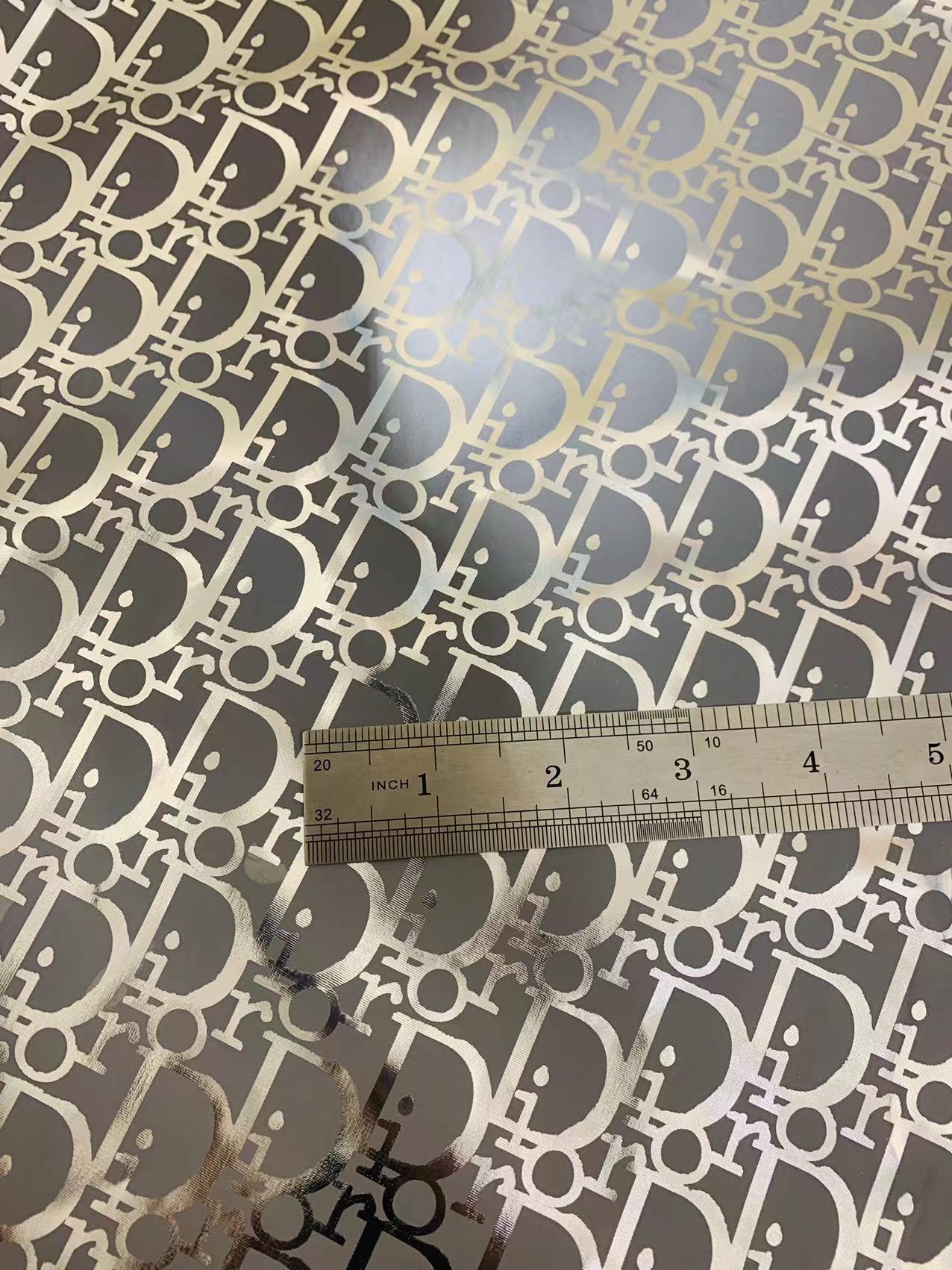 Classic Silver Reflective Soft Material Fabric For Handmade Shoes ,Bags,Clothing Fabric By Yard