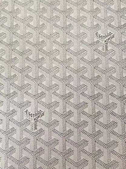 Original White Goyard Best Quality Leather For Handmade Bag ,Furniture Handicraft By Yard