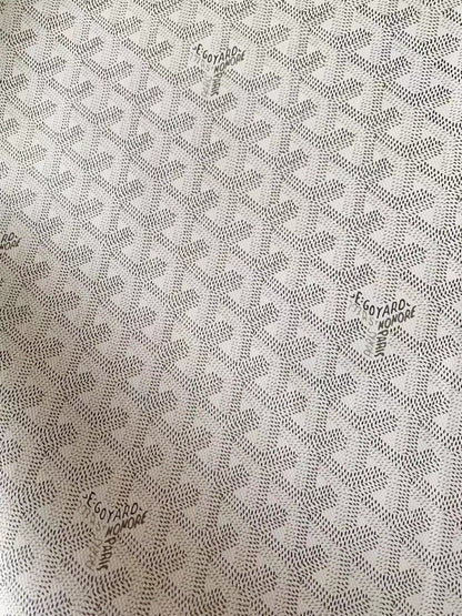 Original White Goyard Best Quality Leather For Handmade Bag ,Furniture Handicraft By Yard