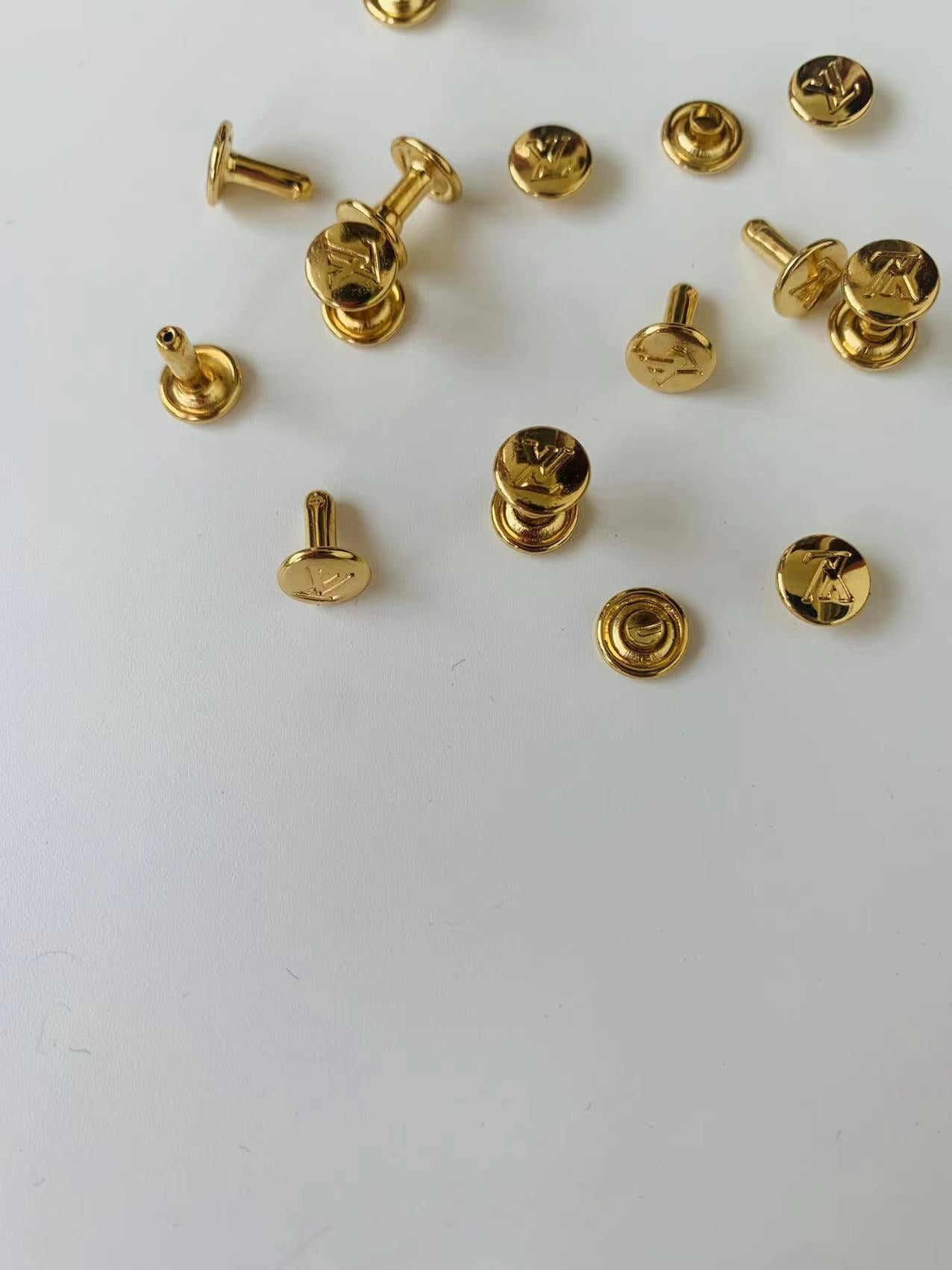 Craft 7x6MM Gold LV Nail For Handmade Handicraft Goods