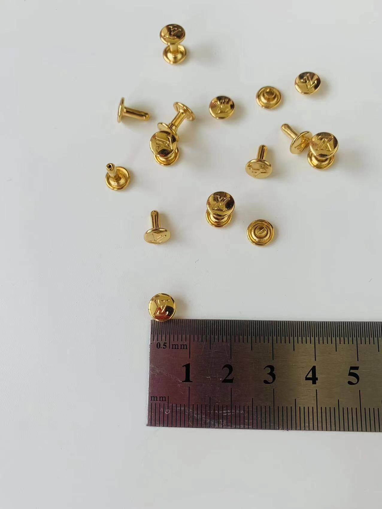 Craft 7x6MM Gold LV Nail For Handmade Handicraft Goods