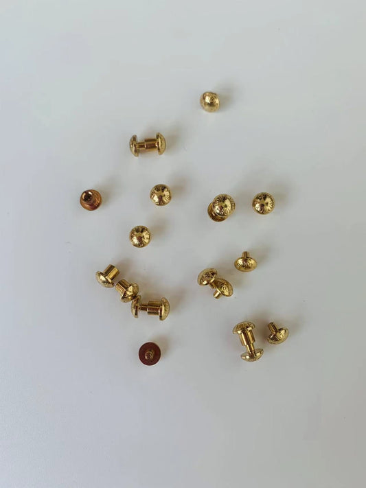 Craft 5.5MM Gold Louis Vuitton Nail For Handmade Handicraft Goods