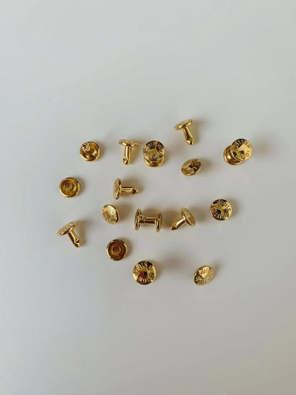 Craft 8MM Gold Louis Vuitton Nail For Handmade Handicraft Goods