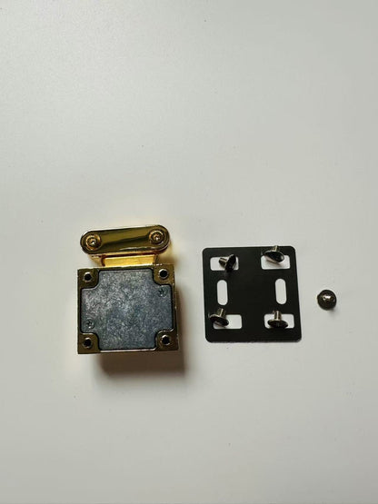 New Louis Vuitton Metal Gold Lock With Key For Handmade Bag