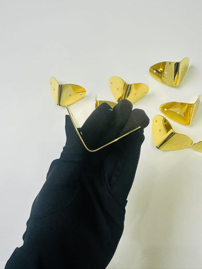 Fashion 48x48x40MM Size Gold Accessory For Handmade Box