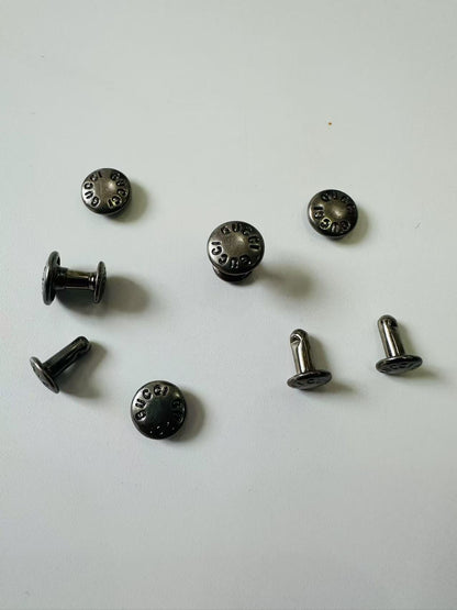 Craft 8MM Gun Black Gucci Nail ,Rivets For Handmade Handicraft Goods
