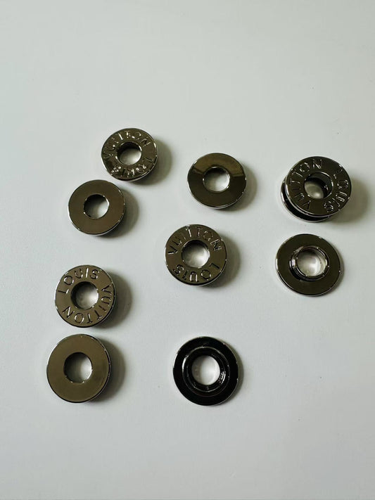 Craft Sliver Louis Vuitton 18x8x3 MM Circle Metal Handmade Handicraft Goods