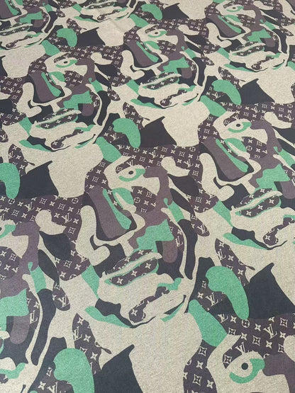 Craft LV With Face Knitted TR Material Fabric For Handmade Handicraft Clothing By Yard