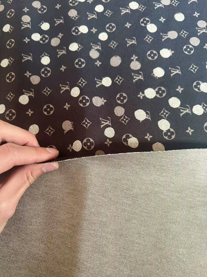 Craft LV With Dots Knitted TR Material Fabric For Handmade Handicraft Clothing By Yard