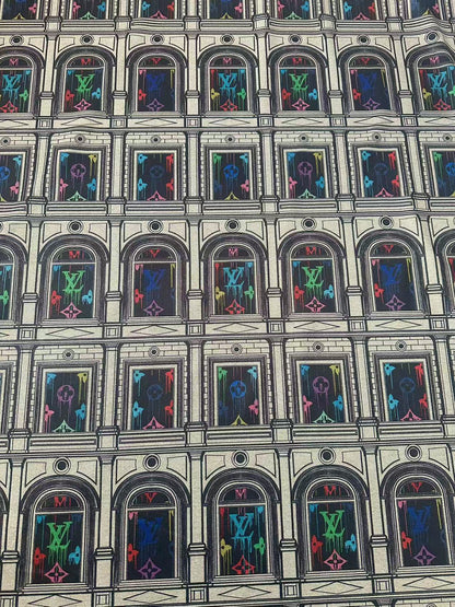 Craft LV Window Knitted TR Material Fabric For Handmade Handicraft Clothing By Yard