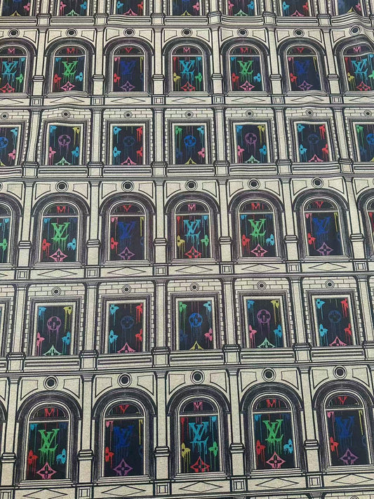 Craft LV Window Knitted TR Material Fabric For Handmade Handicraft Clothing By Yard