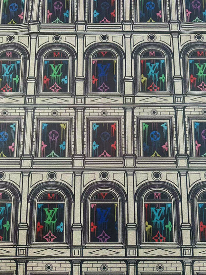 Craft LV Window Knitted TR Material Fabric For Handmade Handicraft Clothing By Yard