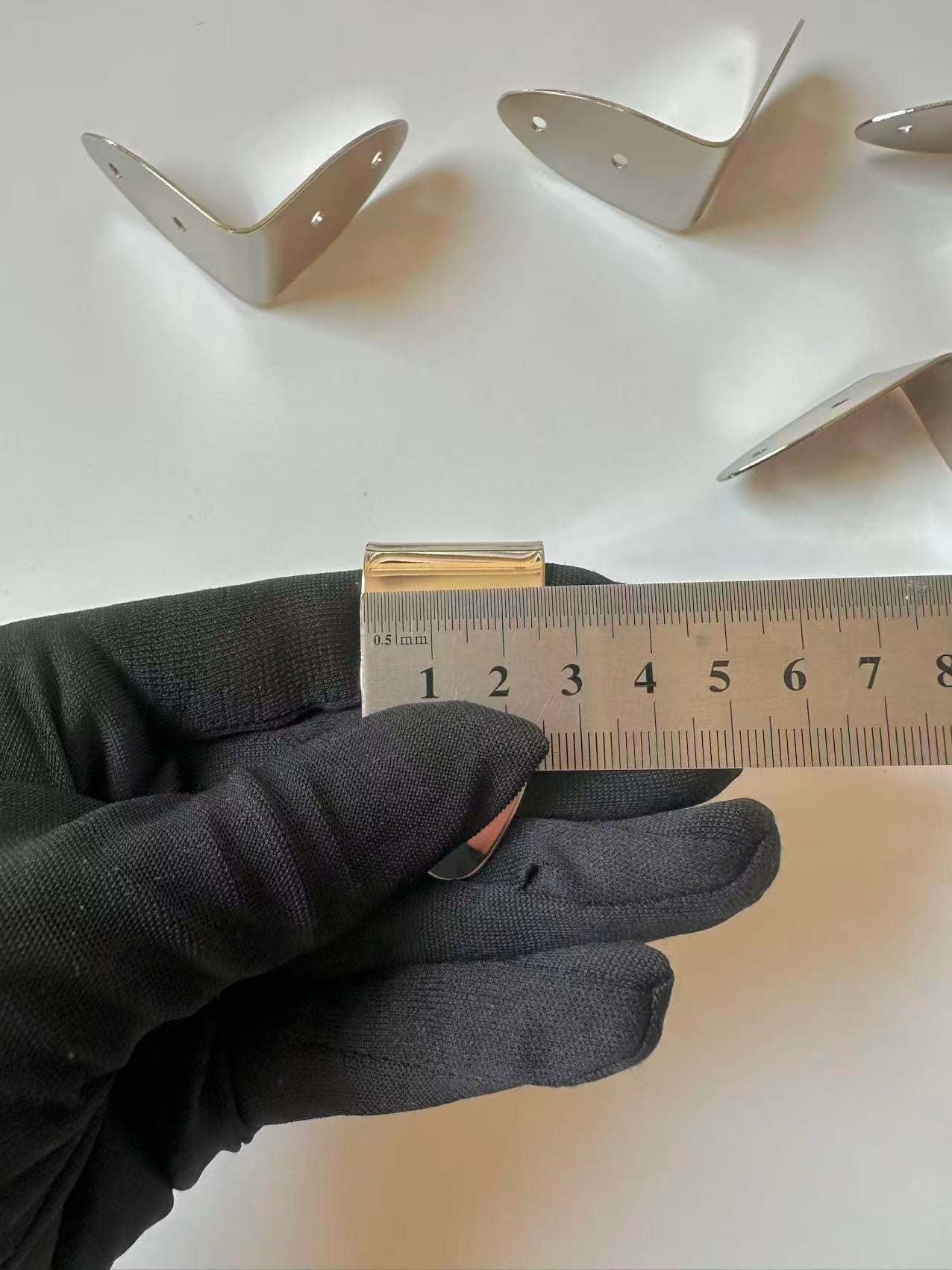 Fashion 48x48x26MM Size Sliver Accessory For Handmade Box