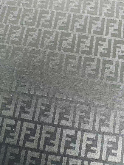 Classic Jacquard Cloth Fabric For Handmade Clothing ,Bags Fabric Shoes Fabric Hat Fabric By Yards(Black)