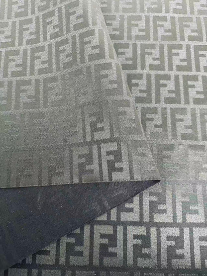 Classic Jacquard Cloth Fabric For Handmade Clothing ,Bags Fabric Shoes Fabric Hat Fabric By Yards(Black)