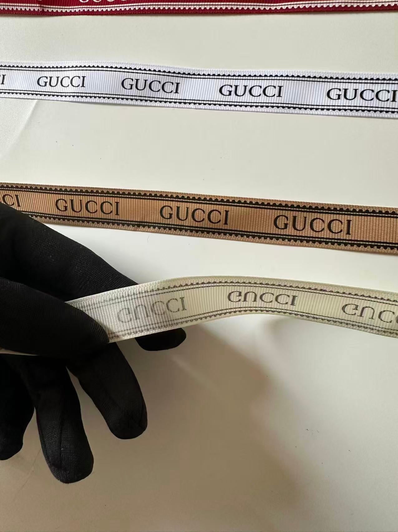 Fashion 2CM Size Gucci Straps For Handmade Handicraft Goods By Yard