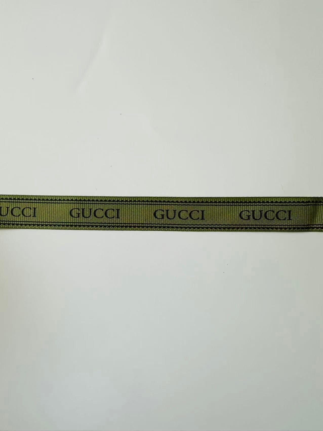 Fashion 2CM Size Gucci Straps For Handmade Handicraft Goods By Yard