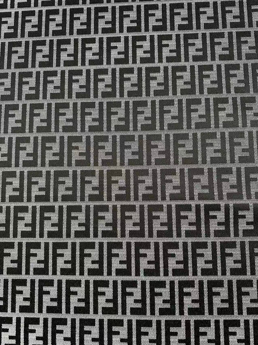 Classic Jacquard Cloth Fabric For Handmade Clothing ,Bags Fabric Shoes Fabric Hat Fabric By Yards(Gray)