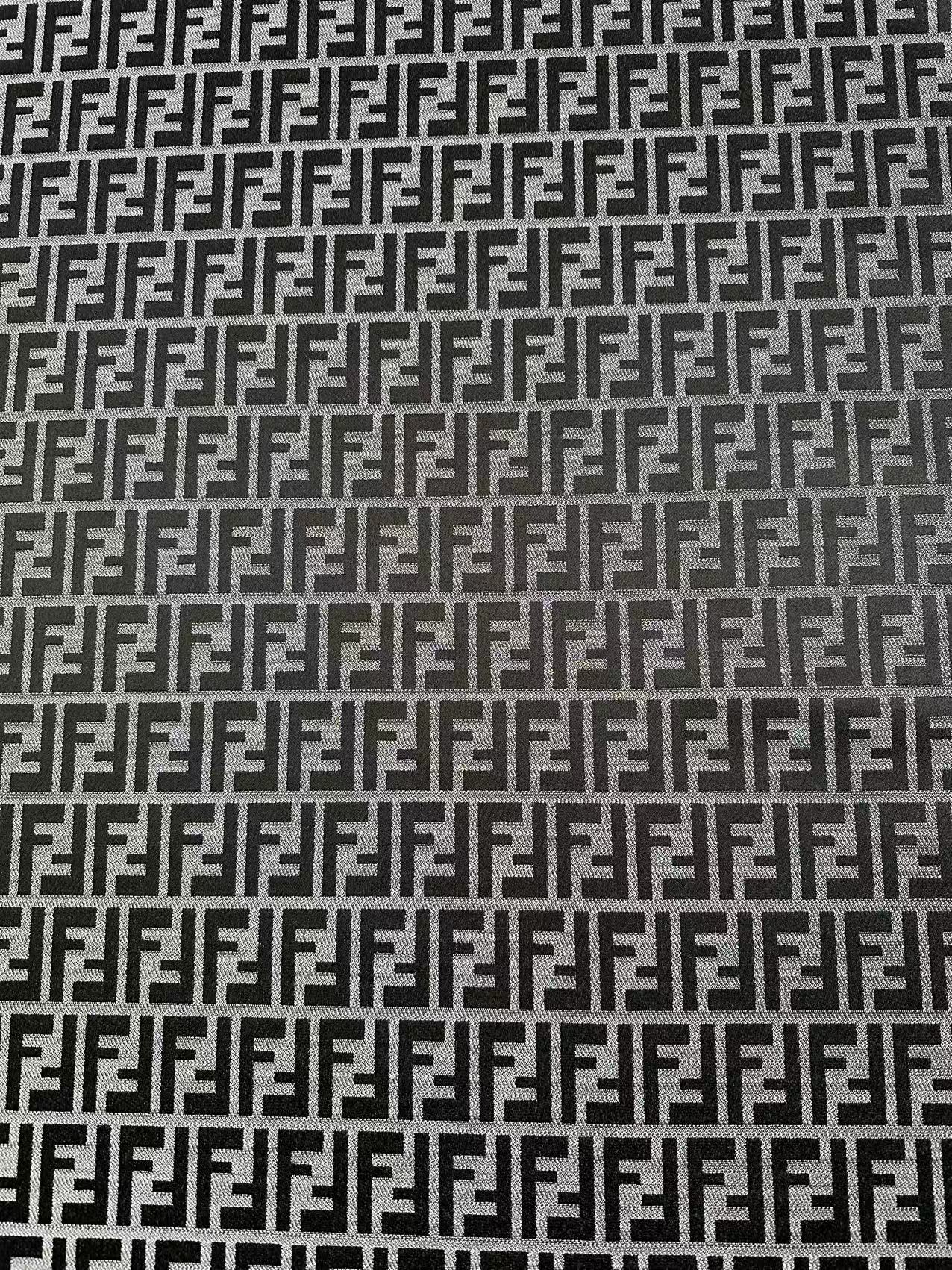 Classic Jacquard Cloth Fabric For Handmade Clothing ,Bags Fabric Shoes Fabric Hat Fabric By Yards(Gray)