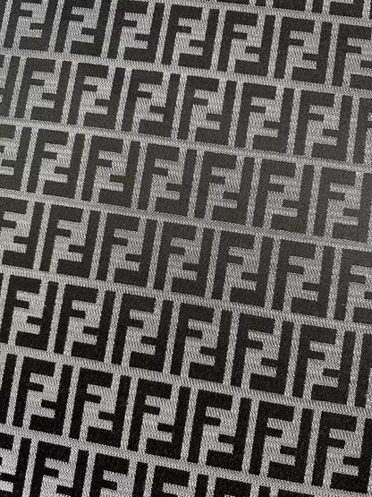 Classic Jacquard Cloth Fabric For Handmade Clothing ,Bags Fabric Shoes Fabric Hat Fabric By Yards(Gray)