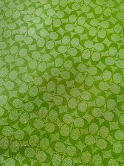 Classic Green Leather For Handmade Bag,Sneaker Upholstery Goods By Yard