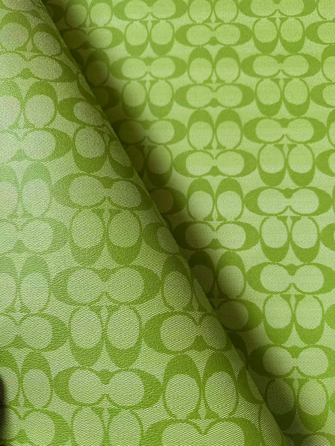 Classic Green Leather For Handmade Bag,Sneaker Upholstery Goods By Yard