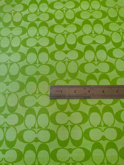 Classic Green Leather For Handmade Bag,Sneaker Upholstery Goods By Yard