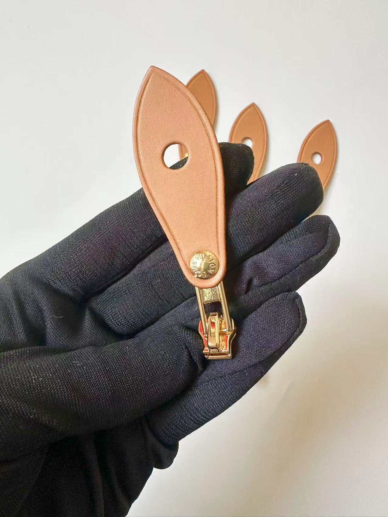 Classic Genuine Leather LV #5 Zipper Head For Handmade Bag Handicraft Goods