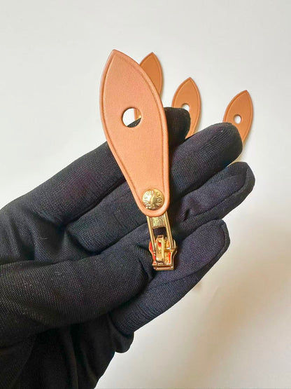 Classic Genuine Leather LV #5 Zipper Head For Handmade Bag Handicraft Goods