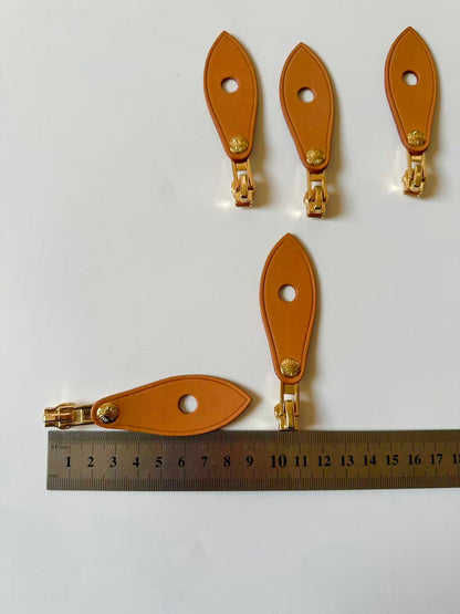 Classic Genuine Leather LV #5 Zipper Head For Handmade Bag Handicraft Goods