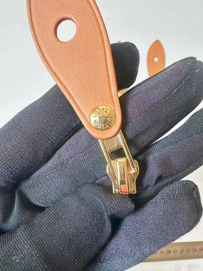 Classic Genuine Leather LV #5 Zipper Head For Handmade Bag Handicraft Goods