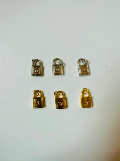 Craft 20MM Chanel Lock Metal Pendant Accessory For Handmade DIY Goods