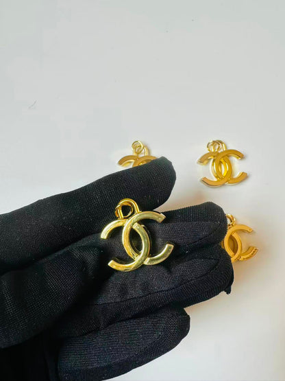 Craft 30MM Chanel Metal Pendant Accessory For Handmade DIY Goods