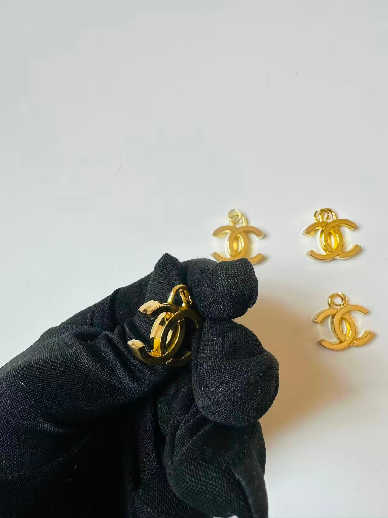 Craft 30MM Chanel Metal Pendant Accessory For Handmade DIY Goods