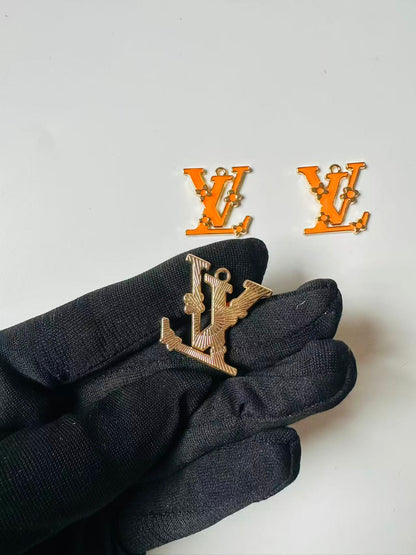 Fashion 2.5CM Size LV Pendant For DIY Handmade Goods