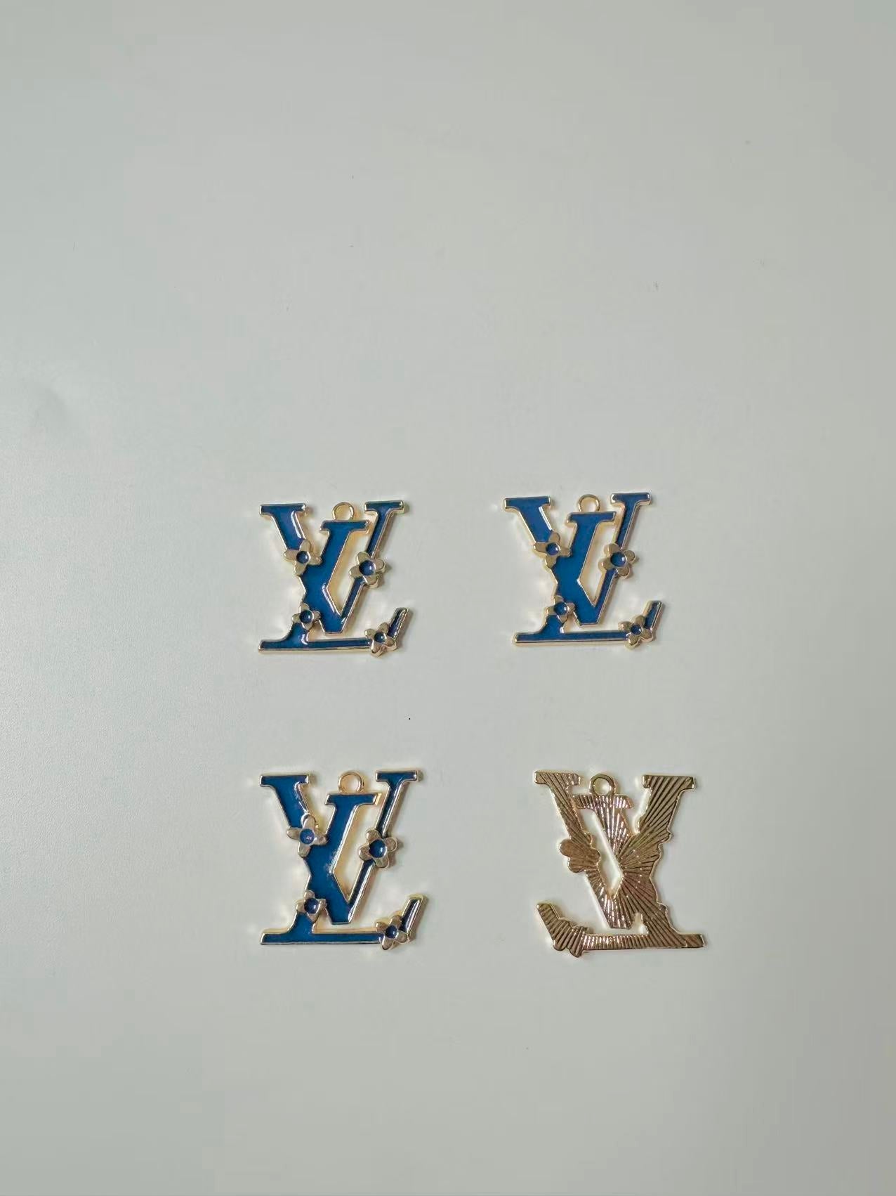 Fashion 2.5CM Size LV Pendant For DIY Handmade Goods