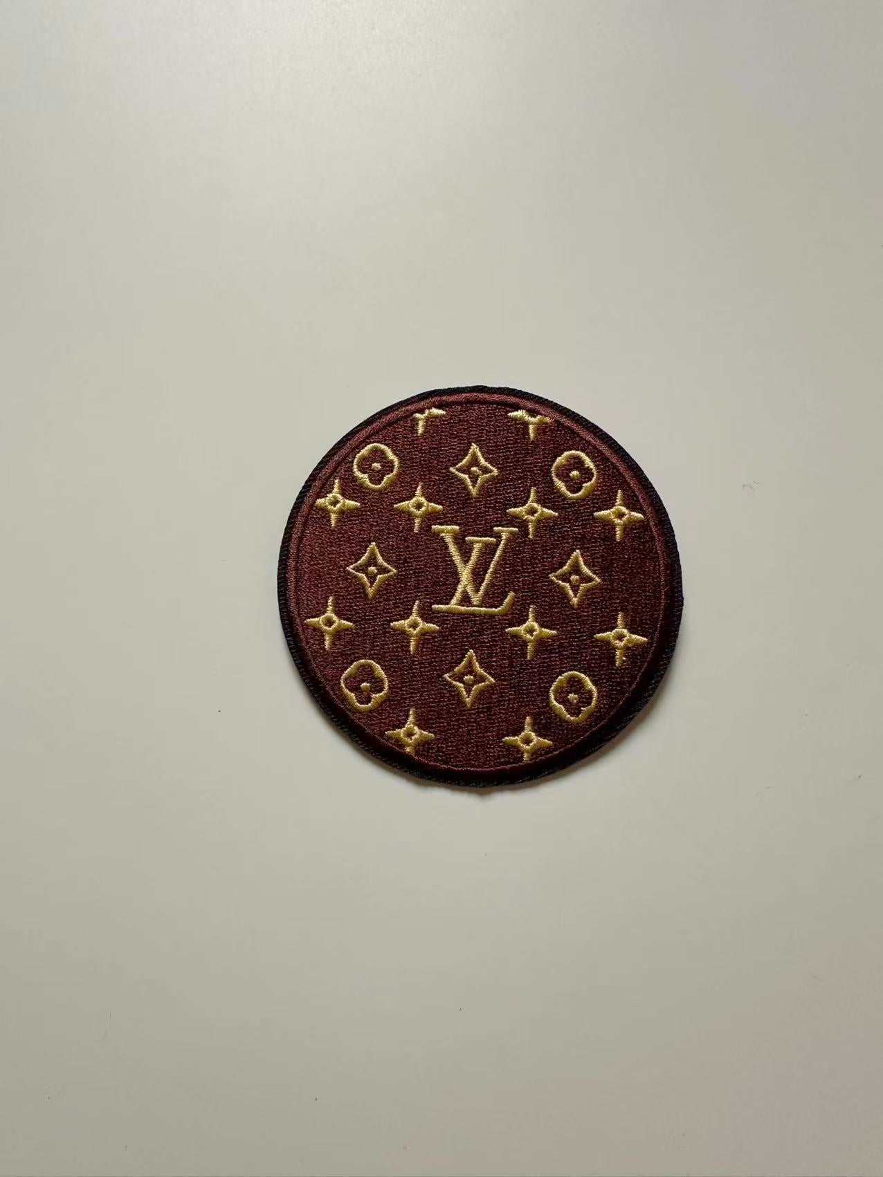 Craft Embroidery LV Jacquard Patches For Customized Clothing