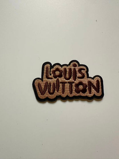 Craft Embroidery Louis Vuitton Jacquard Patches For Customized Apparel