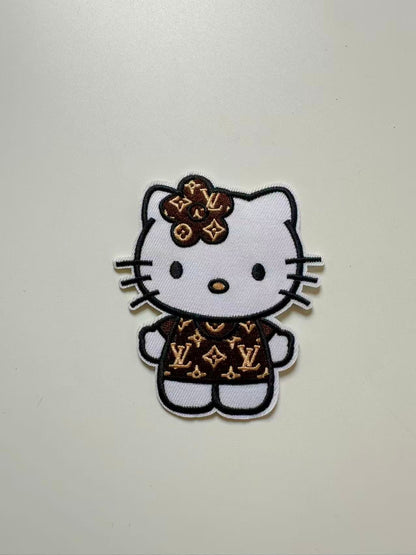 Craft Embroidery LV Jacquard Patches For Customized Apparel
