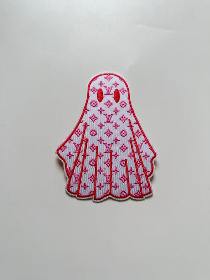 Craft Embroidery LV Halloween Jacquard Patches For Customized Clothing