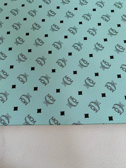 Classic Leather Case Fabric,Handmade Bag Fabric,Hand-made Shoes Fabric (Green)