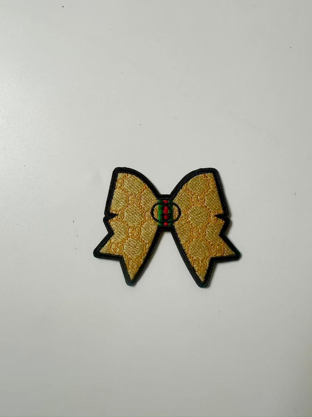 Craft Embroidery Gucci Jacquard Patches For Customized Clothing