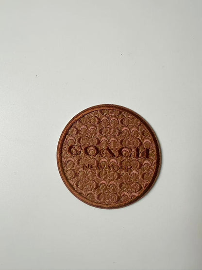 Craft Embroidery Coach Jacquard Patches For Customized Clothing