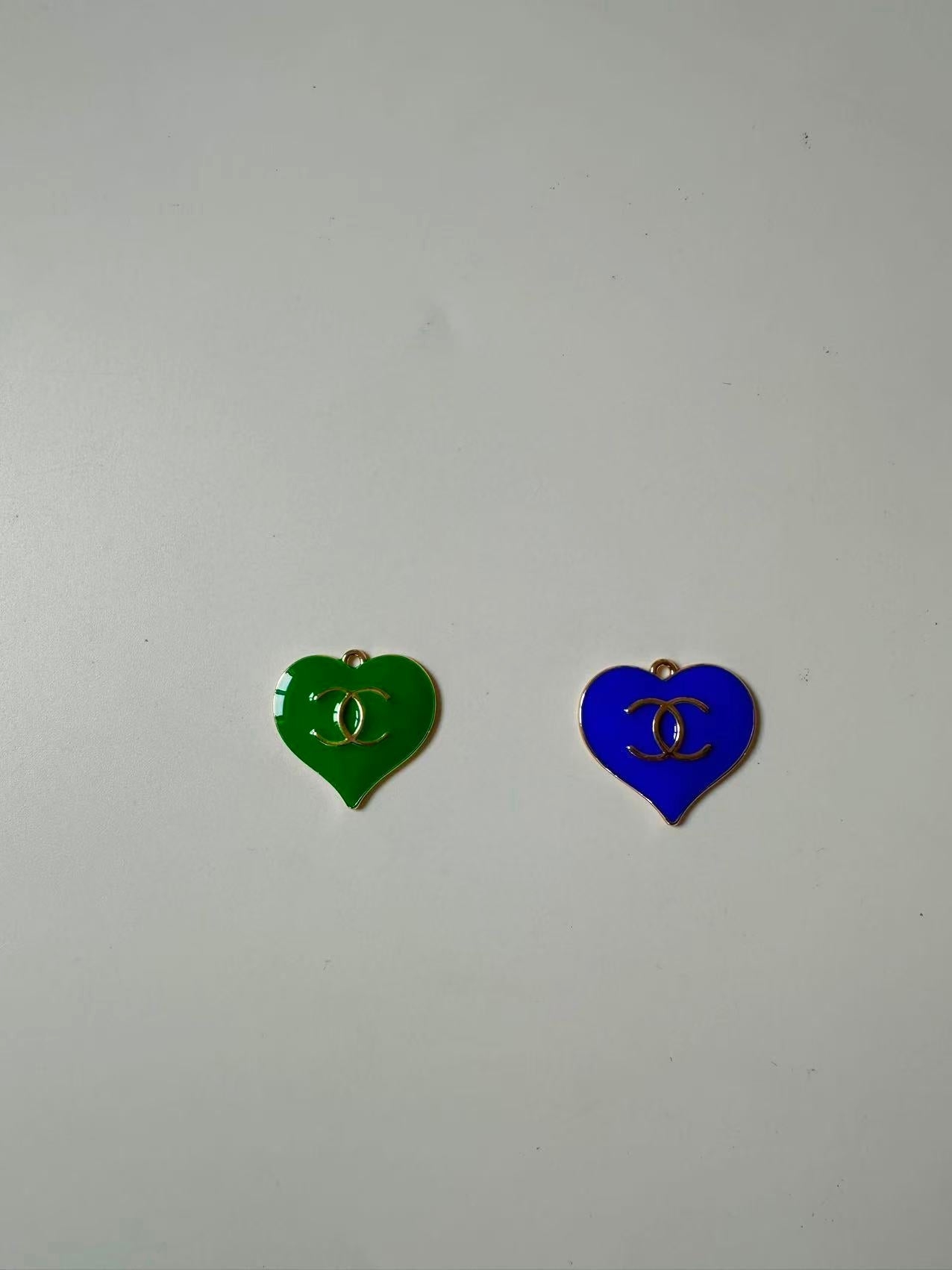 Craft 30MM LOVE Chanel Metal Pendant Accessory For Handmade DIY Goods