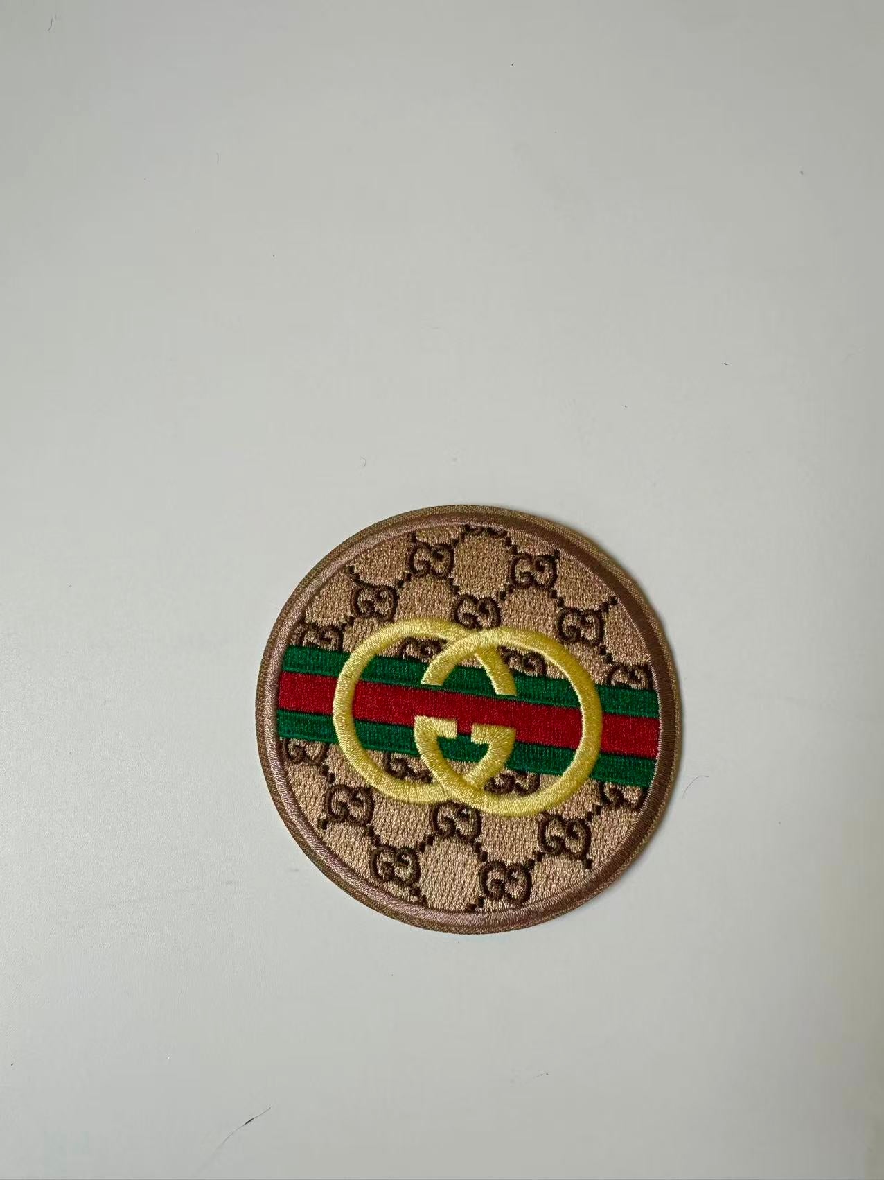 Craft Embroidery Gucci Jacquard Patches For Customized Clothing