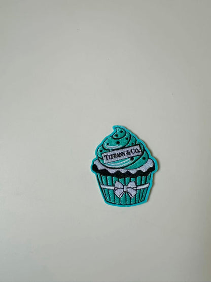 Craft Embroidery Tiffany Jacquard Patches For Customized Clothing