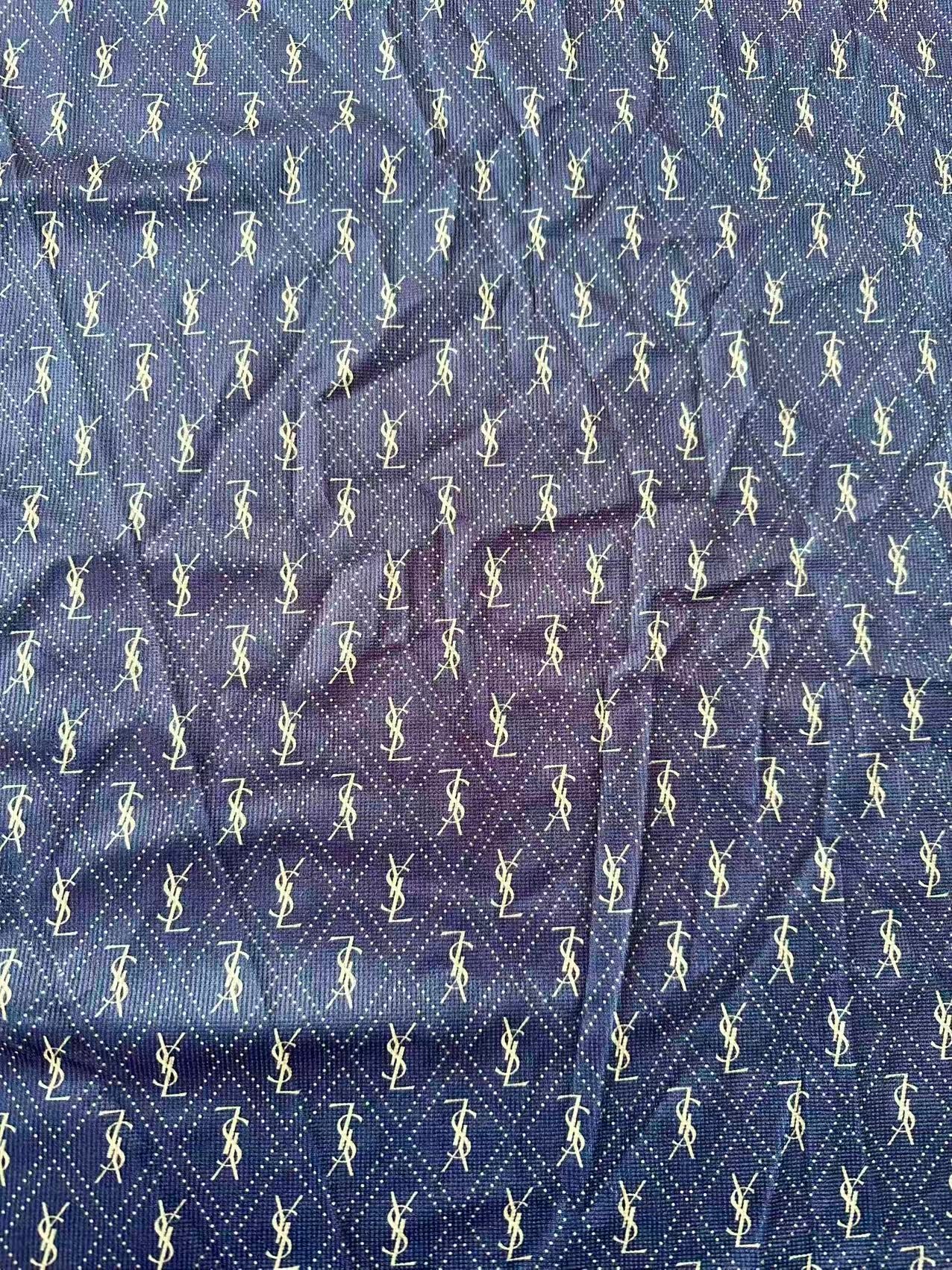 Fashion YSL Cloth Fabric For Handmade Clothing, Apparel Goods By Yard