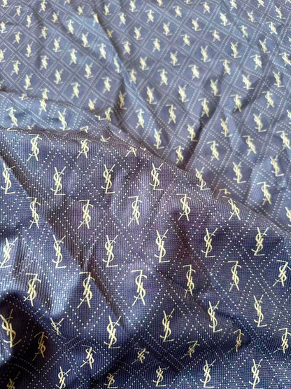 Fashion YSL Cloth Fabric For Handmade Clothing, Apparel Goods By Yard