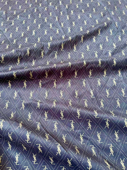 Fashion YSL Cloth Fabric For Handmade Clothing, Apparel Goods By Yard